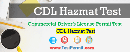 CDL Hazmat Test Questions and Answers PDF