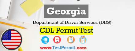 Georgia CDL Permit Practice Test 2025 Study Guide [PDF]