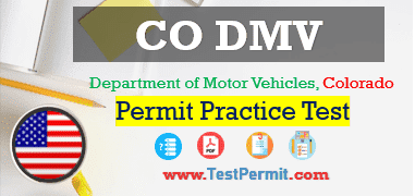 Colorado DMV Permit Practice Test 2024 (Updated New Rules)