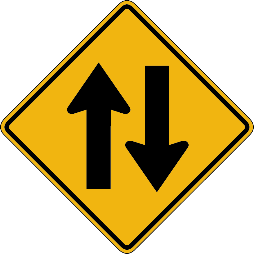 Two Way Traffic Sign 2025 [Updated] What does it mean?