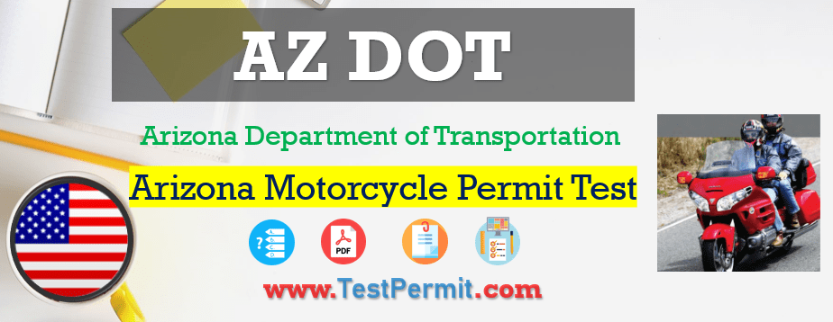 Arizona Motorcycle Permit Test 2024 Study Guide PDF