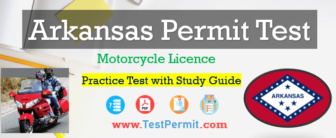 Arkansas Motorcycle Licence Permit Test 2024