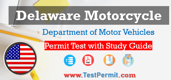 Delaware Motorcycle Permit Test 2024 With Study Guide and Manuals